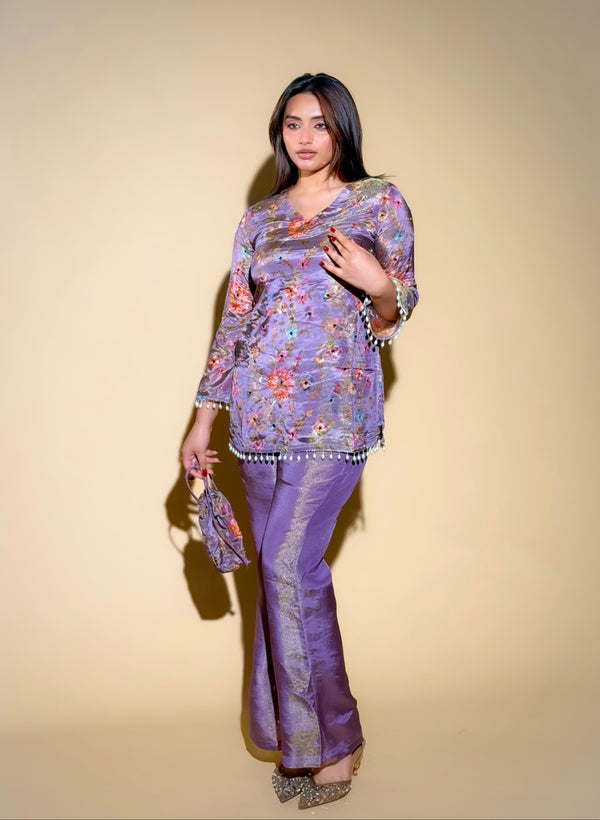 Lavender Bloom Co-Ord Set