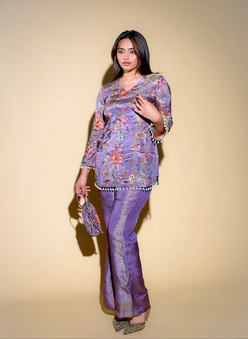 Lavender Bloom Co-Ord Set